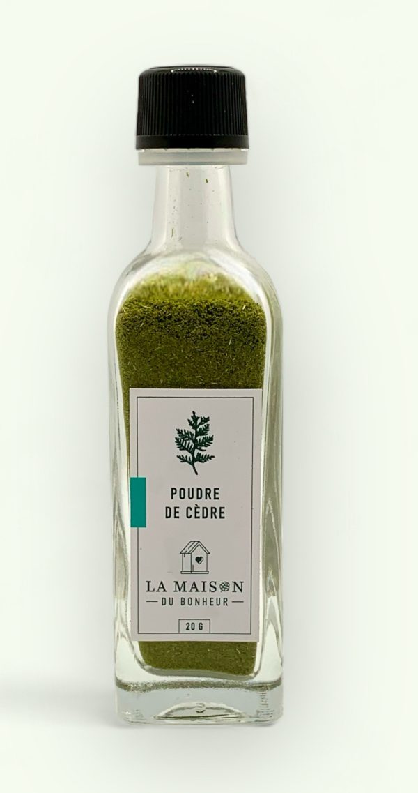 Poudre de cèdre épice forestière