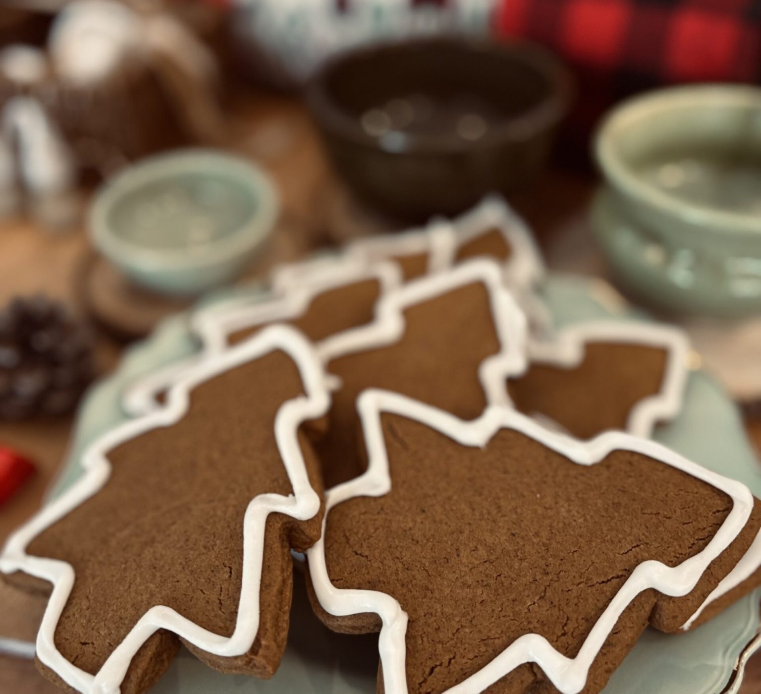 Biscuit pain d'épices forestières